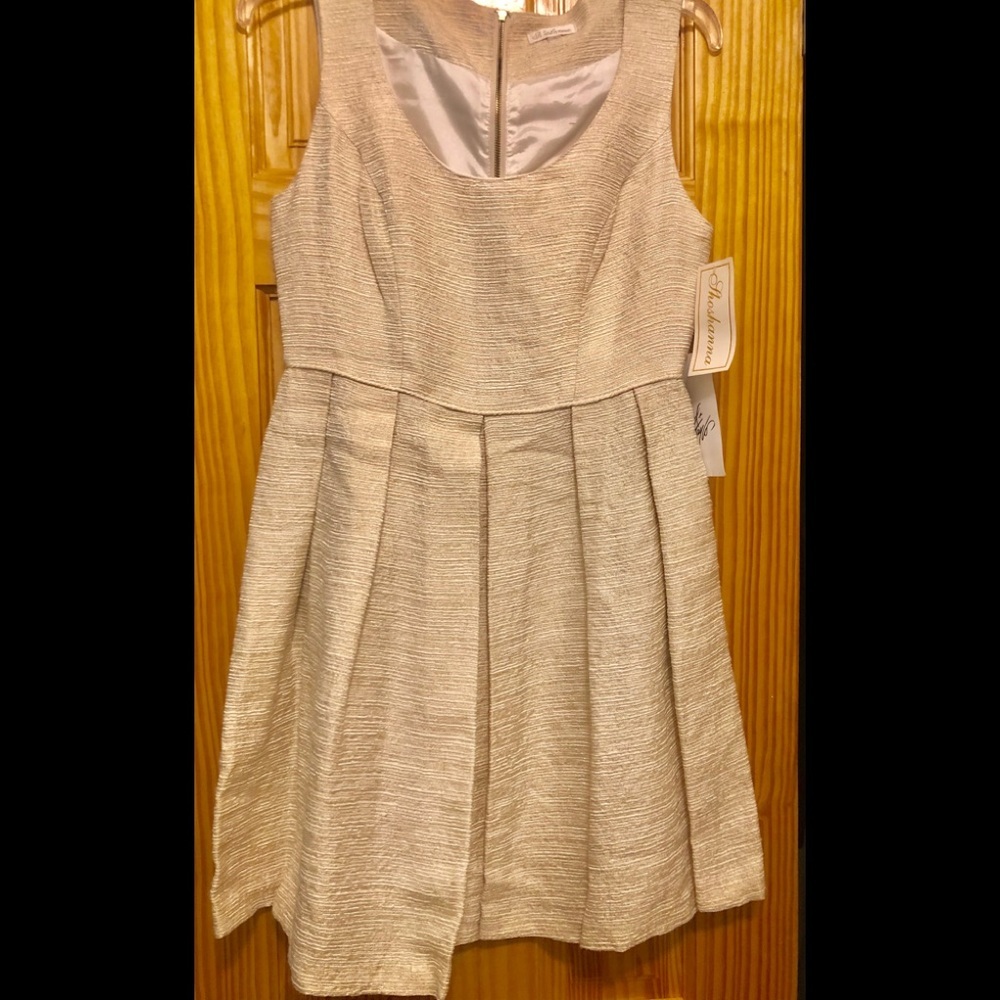 Shoshanna Yellow Tweed Dress Size 4